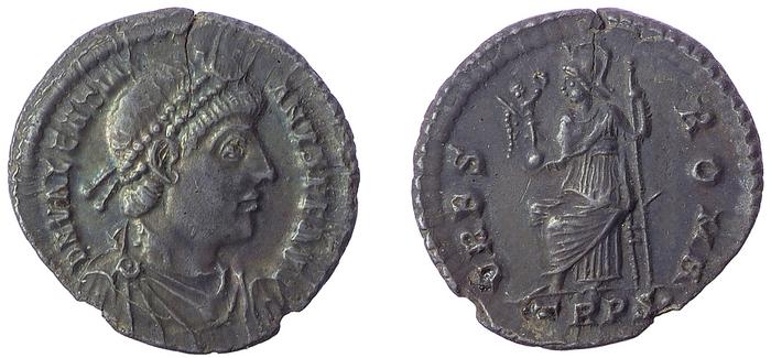 RIC IX Treveri 27A, реверс, bm