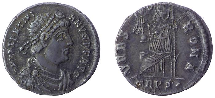 RIC IX Treveri 27A, реверс, bm