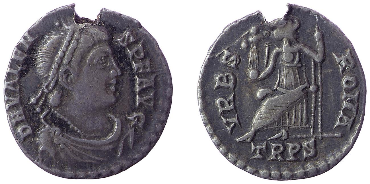 RIC IX Treveri 45B, аверс, bm