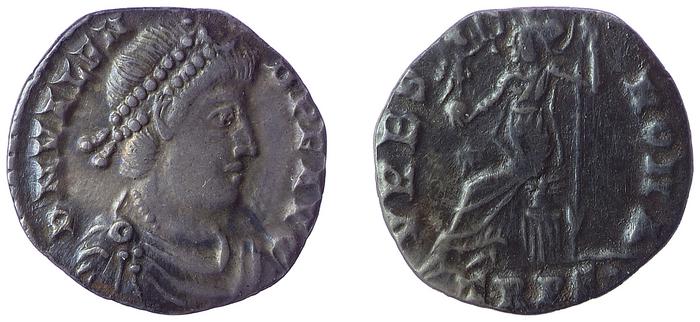 RIC IX Treveri 46A, реверс, bm