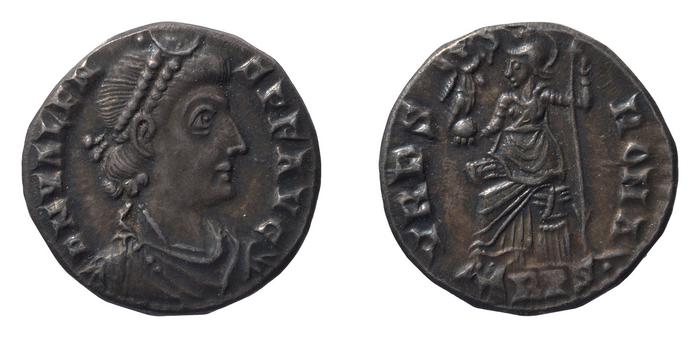 RIC IX Treveri 64A, реверс, bm