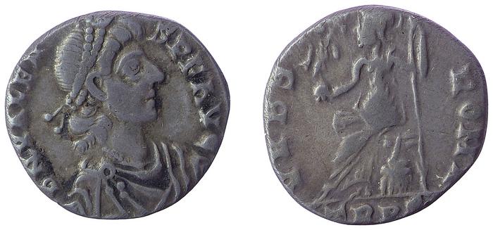 RIC IX Treveri 46A, реверс, bm