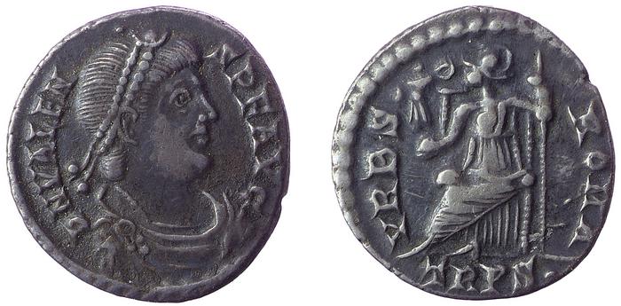 RIC IX Treveri 45B, реверс, bm