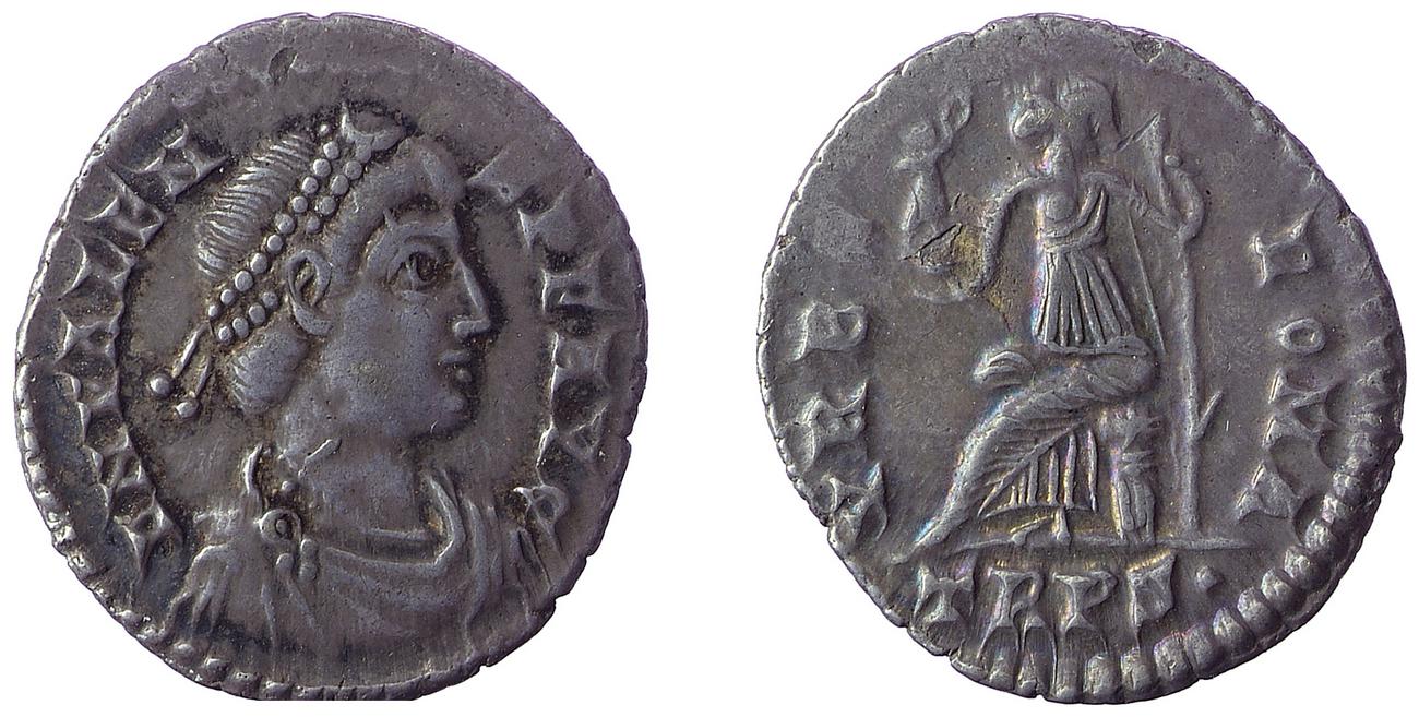 RIC IX Treveri 46A, аверс, bm
