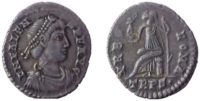 RIC IX Treveri 46A, реверс, bm