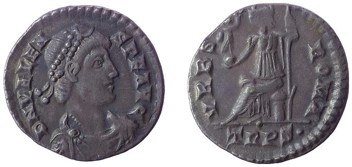 RIC IX Treveri 46A, реверс, bm