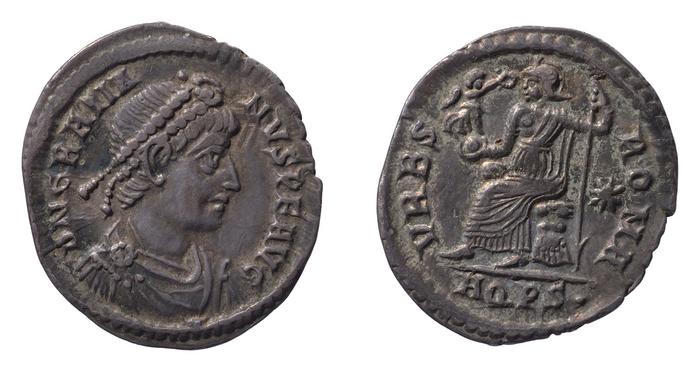 RIC IX Aquileia 15B, реверс, bm