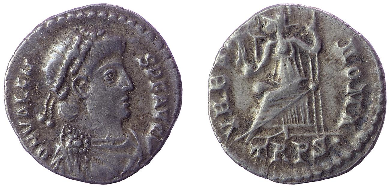 RIC IX Treveri 45B, аверс, bm