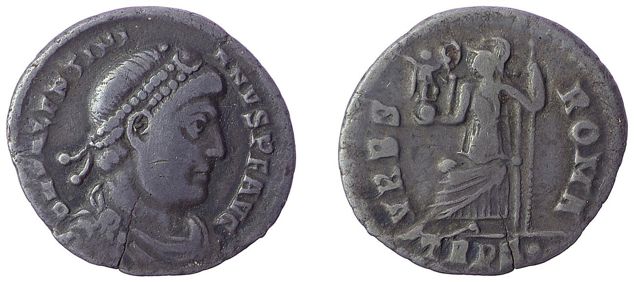 RIC IX Treveri 27D, аверс, bm
