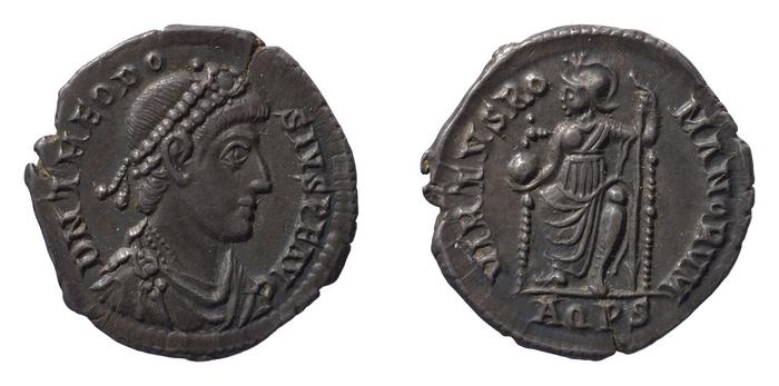 RIC IX Aquileia 28D, реверс, bm