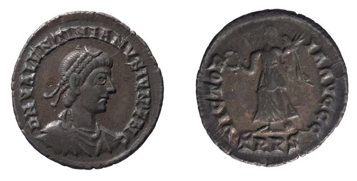 RIC IX Treveri 57A, реверс, bm