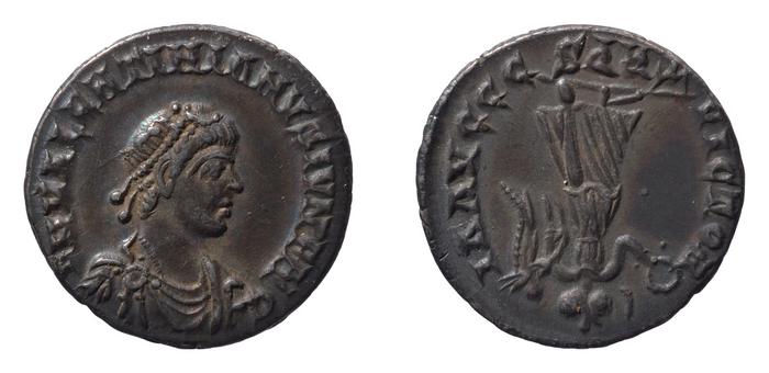 RIC IX Treveri 57A, реверс, bm