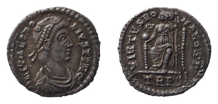 RIC IX Treveri 58B, реверс, bm