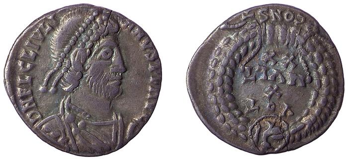 реверс RIC VIII Arelate 309