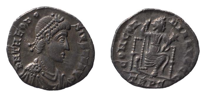 RIC IX Treveri 55A, реверс, bm