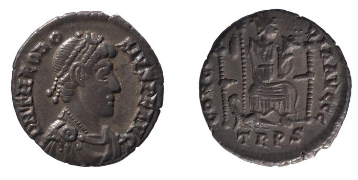 RIC IX Treveri 55A, реверс, bm