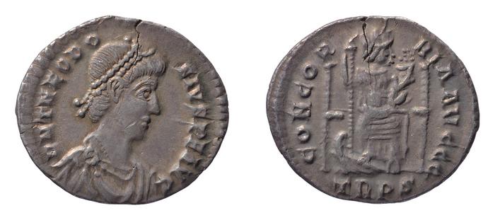 RIC IX Treveri 83A, реверс, bm