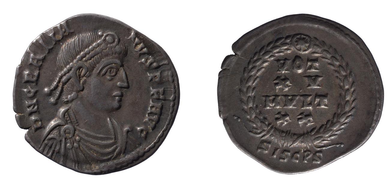 RIC IX Siscia 19B, аверс, bm