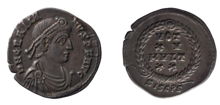 RIC IX Siscia 19B, реверс, bm