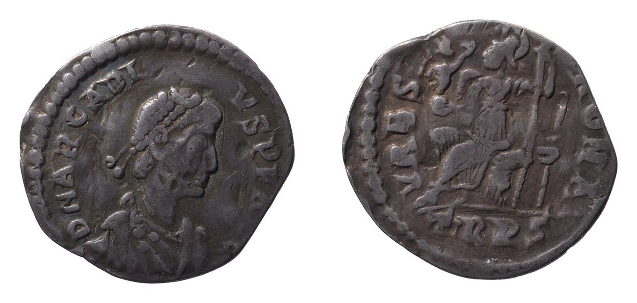 RIC IX Treveri 95C, аверс, bm