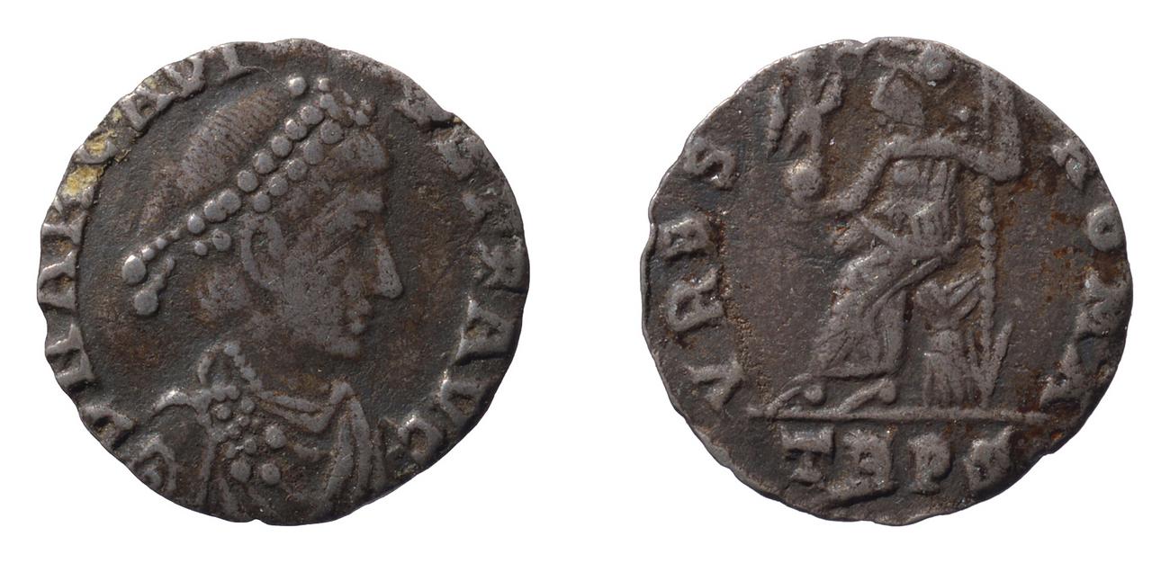 RIC IX Treveri 95C, аверс, bm