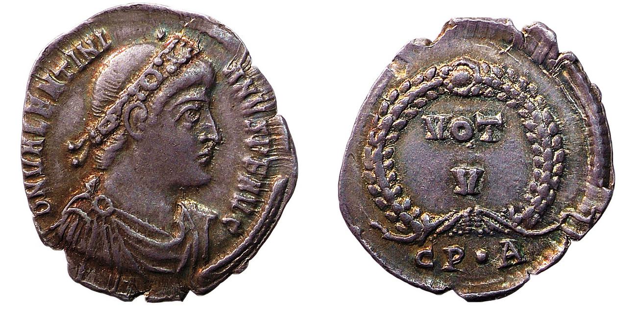 RIC IX Constantinople 13A, аверс, bm