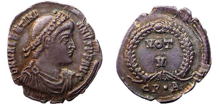 RIC IX Constantinople 13A, реверс, bm