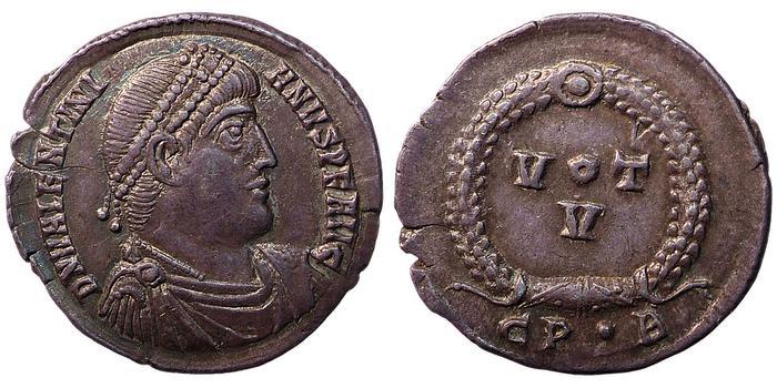 RIC IX Constantinople 13A, реверс, bm