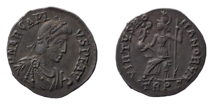 RIC IX Treveri 106C, реверс, bm