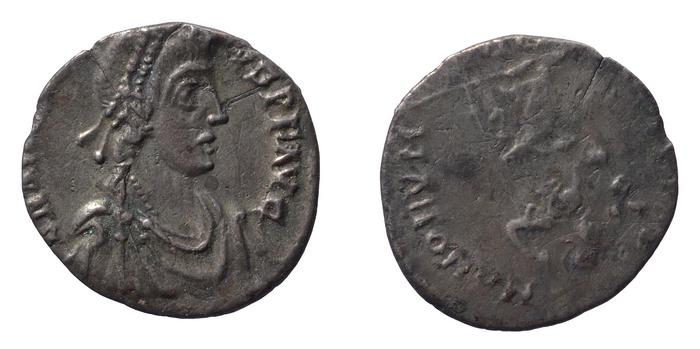 RIC IX Treveri 106B, реверс, bm