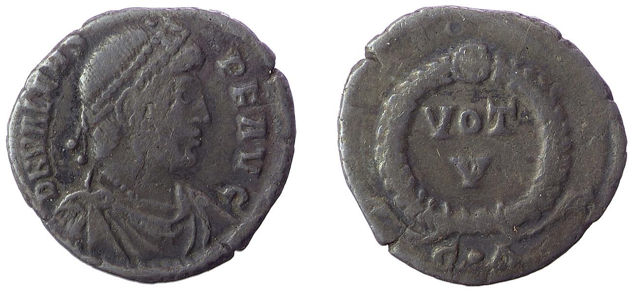 RIC IX Constantinople 13D, аверс, bm