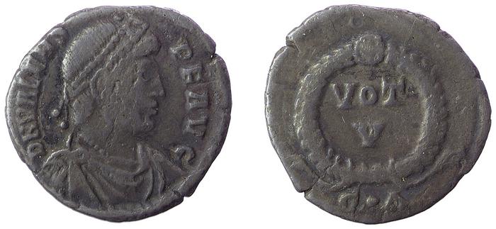 RIC IX Constantinople 13D, реверс, bm