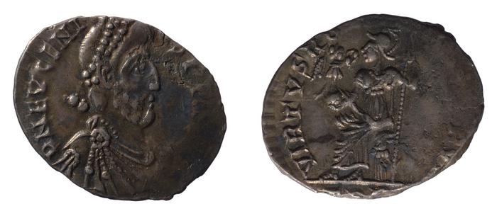 RIC IX Treveri 106D, реверс, bm
