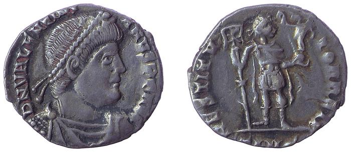 RIC IX Lugdunum 6D, реверс, bm