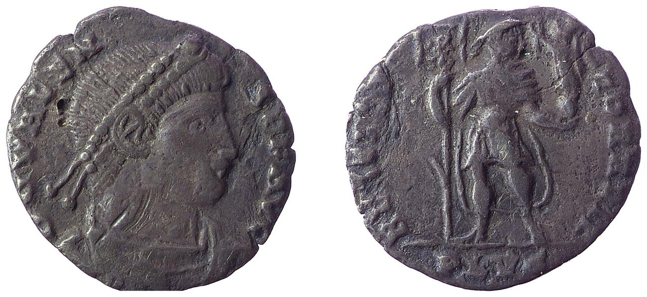 RIC IX Lugdunum 6F, аверс, bm