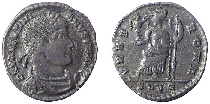 RIC IX Lugdunum 9A, реверс, bm