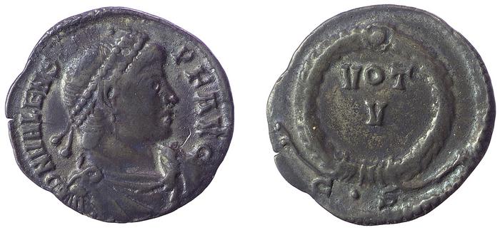 RIC IX Constantinople 13D, реверс, bm