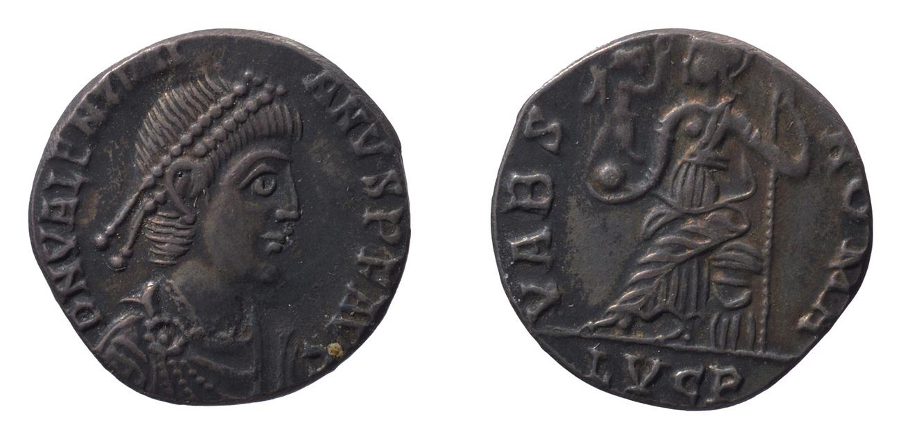 RIC IX Lugdunum 43A, аверс, bm
