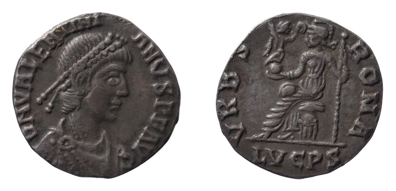 RIC IX Lugdunum 43A, аверс, bm