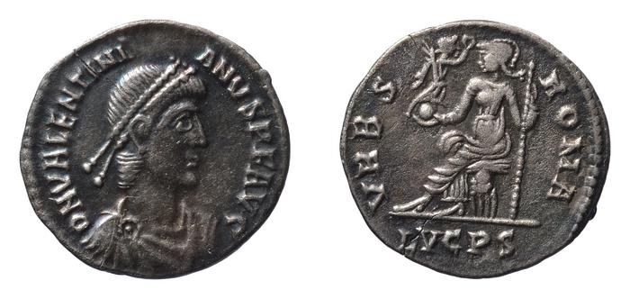 RIC IX Lugdunum 43A, реверс, bm