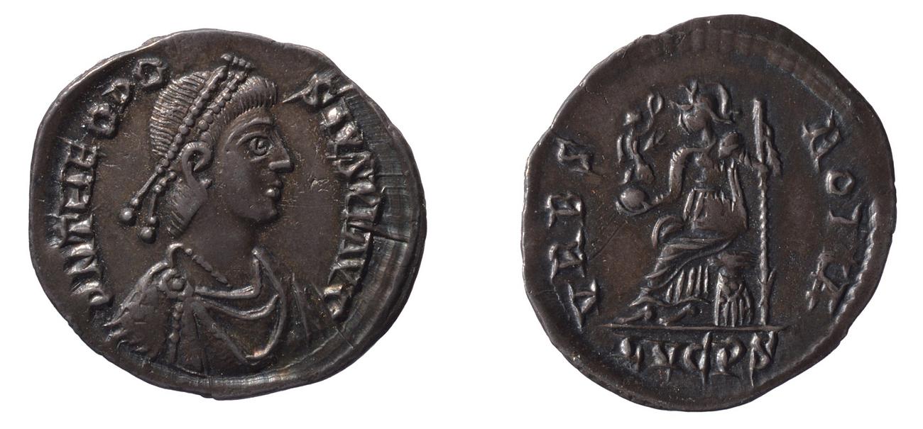 RIC IX Lugdunum 43B, аверс, bm