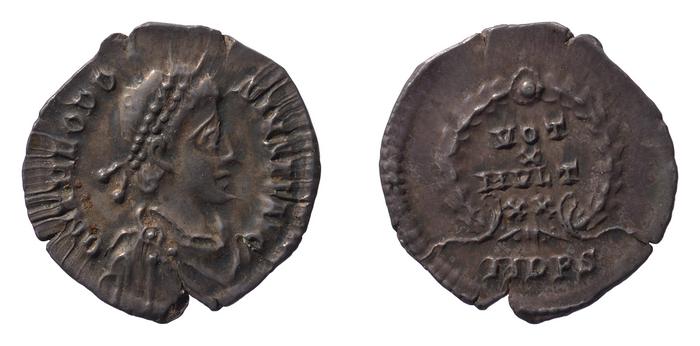 реверс RIC IX Mediolanum 14A