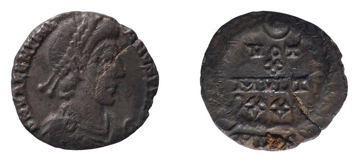 RIC IX Mediolanum 14A, реверс, bm