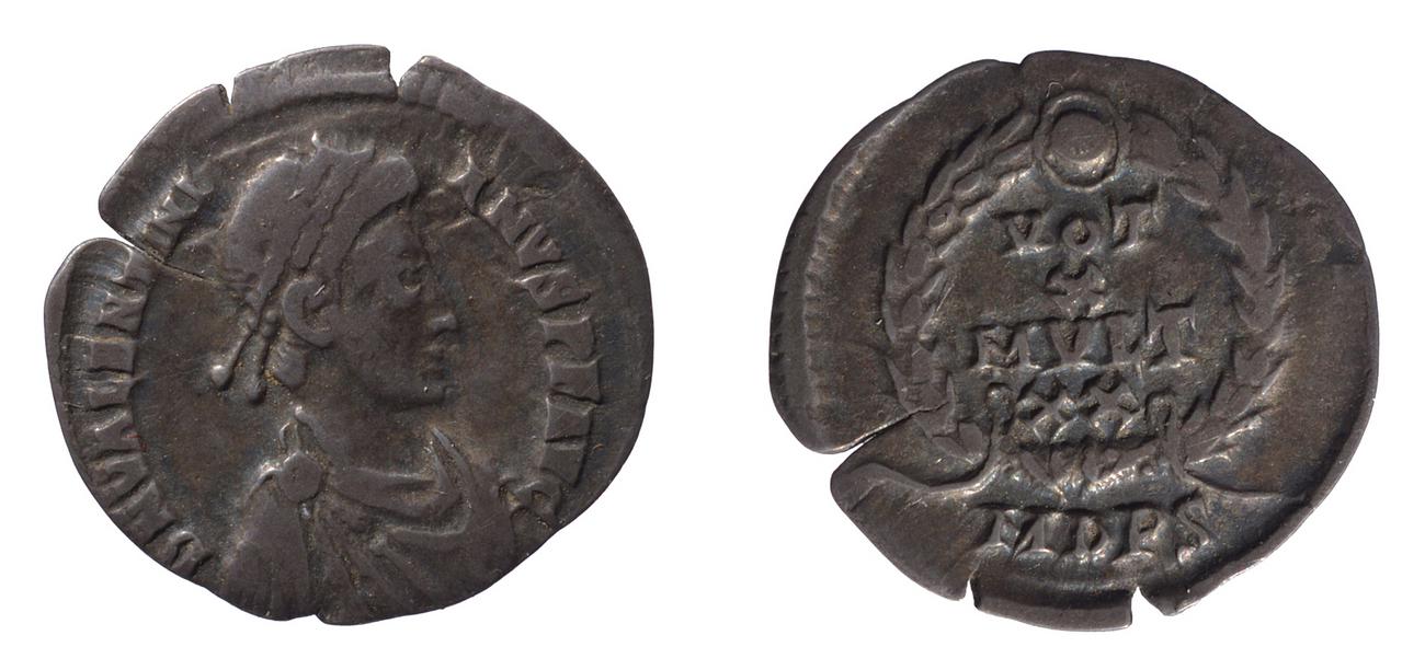 RIC IX Mediolanum 14A, аверс, bm