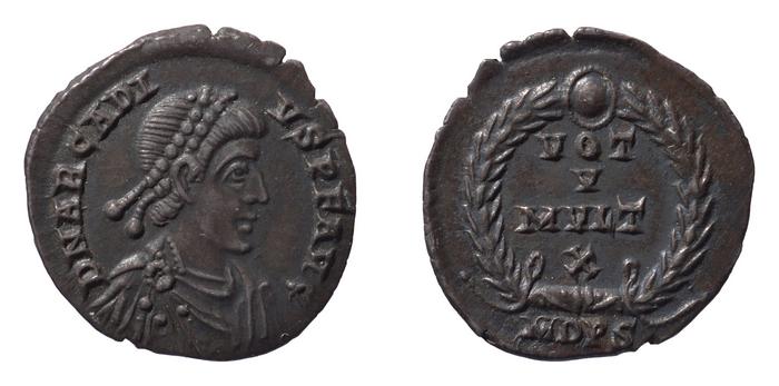 RIC IX Mediolanum 13, реверс, bm