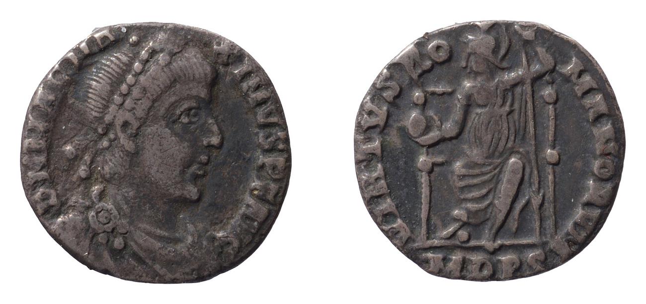 RIC IX Mediolanum 19A, аверс, bm