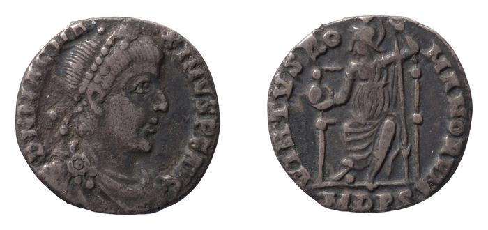 RIC IX Mediolanum 19A, реверс, bm