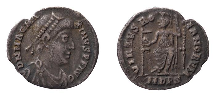 RIC IX Mediolanum 19A, реверс, bm