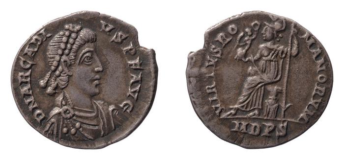 RIC IX Mediolanum 32B, реверс, bm