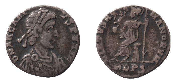 RIC IX Mediolanum 32B, реверс, bm
